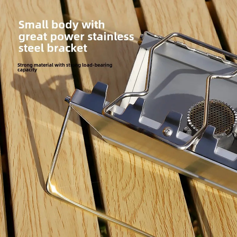 Camping Gas Stove 2600W Portable Folding Cassette Gas Burner Outdoor Picnic Travel Cooking Grill Cooker Outdoor Camping Stove