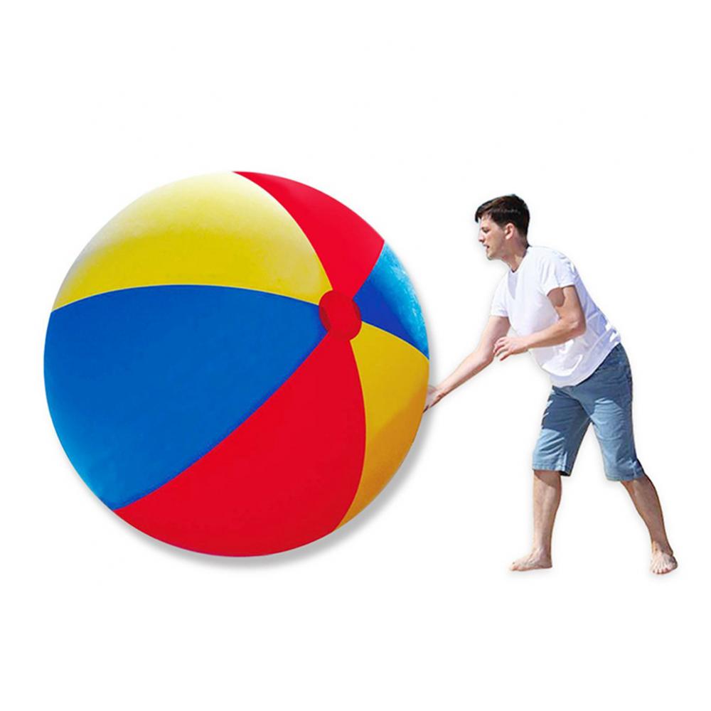 100/150cm Inflatable Football Soccer Ball Balloons Swimming Pool Play Party Water Game Ball Inflatable Pool Beach Sport Ball