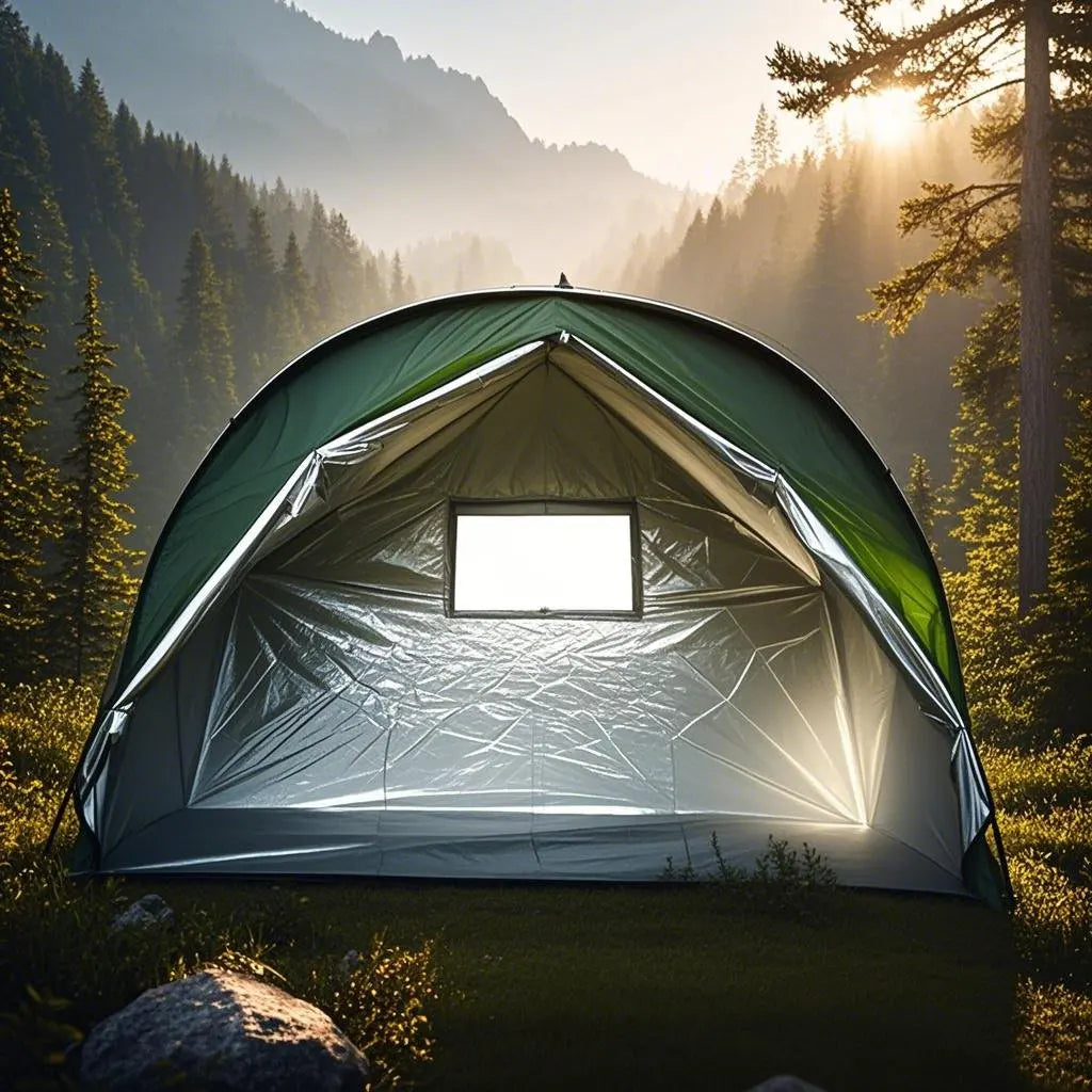 Durable Outdoor Individual Tent for Backpacking,CZX-725 1 Person Tent Not Include Cot,1 Person Tent,Ground Tent,Sleeping Tent