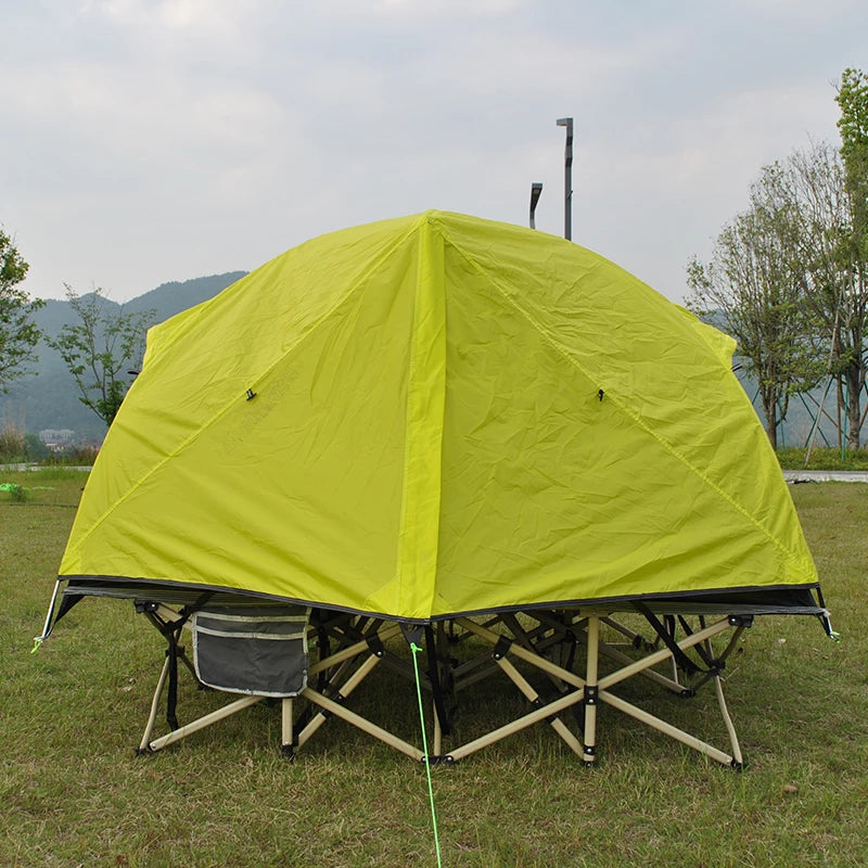 Camping Tent 2 Person, Professional Waterproof & Windproof Lightweight Backpacking Tent Can Be Cot Tent,bed Tent Not Include Bed