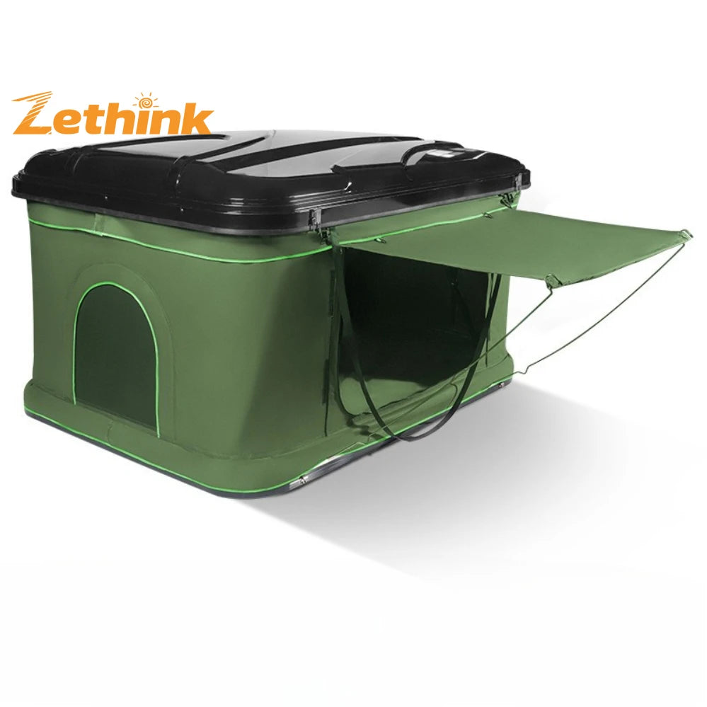 ABS small free to build outdoor camping quick-drive roof tent tourist fishing roof tent