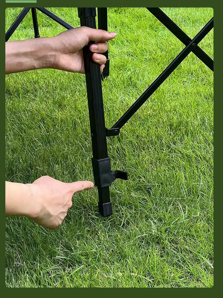 Aluminum Alloy Portable Table for Outdoor Camping, Magic Master Table, 3 Unit IGT Table, Folding Table