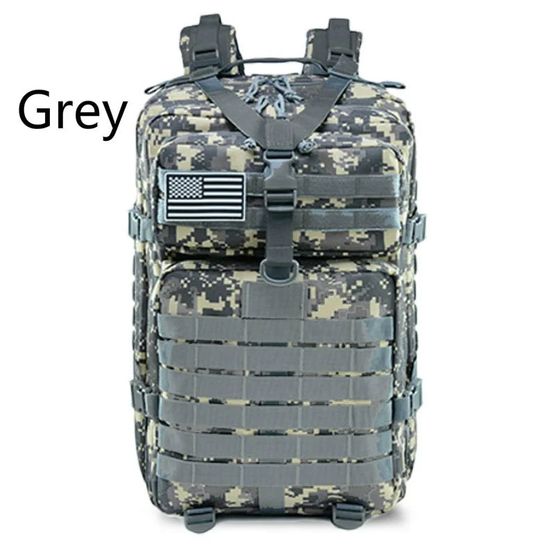 30L/50L 600D Nylon Waterproof Military Backpack Men Outdoor Army Rucksacks Tactical Sports Camping Trekking Fishing Hunting Bag