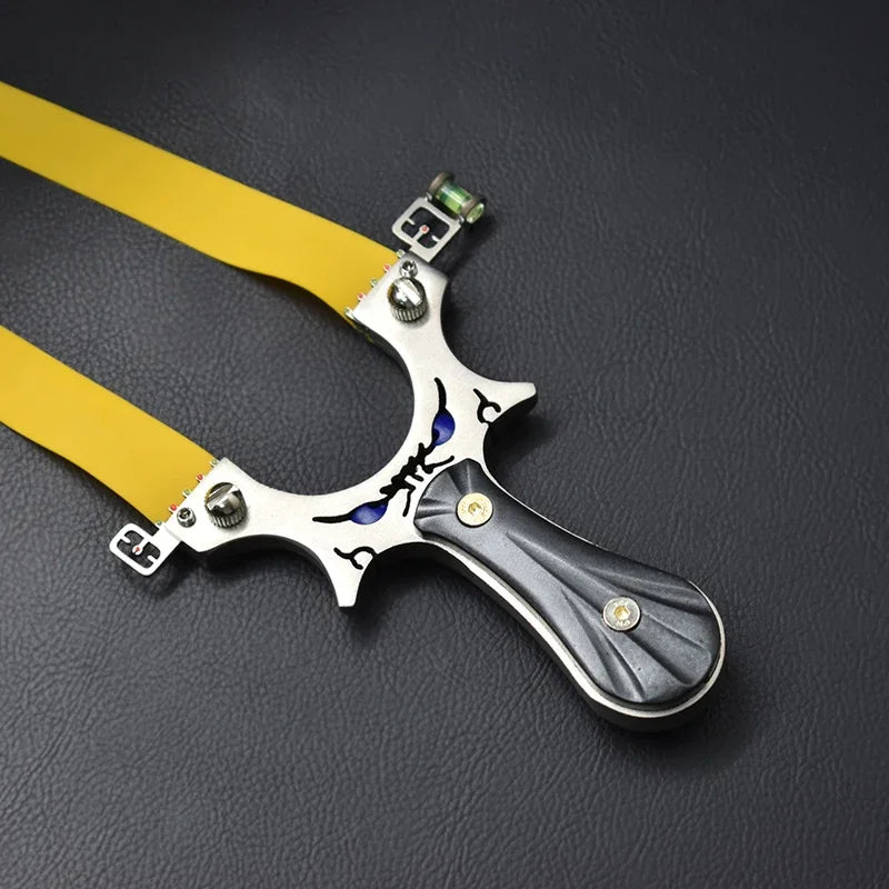 Professional Hunting Slingshot Stainless Steel Material Horizontal Sighting Mini Slingshots Catapult Sports Shooting Equipment