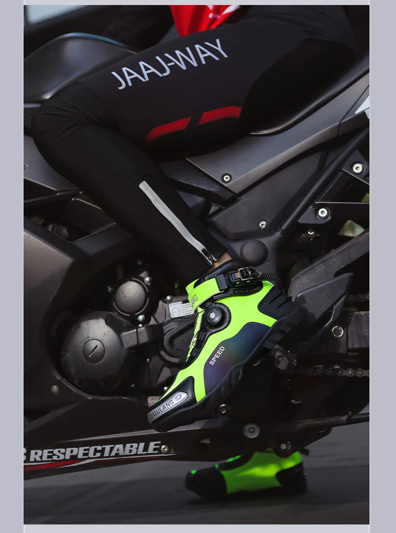New Motorcycle riding shoes Motorcycle cross-country short boots Racing shoes Motorcycle cross-country shoes