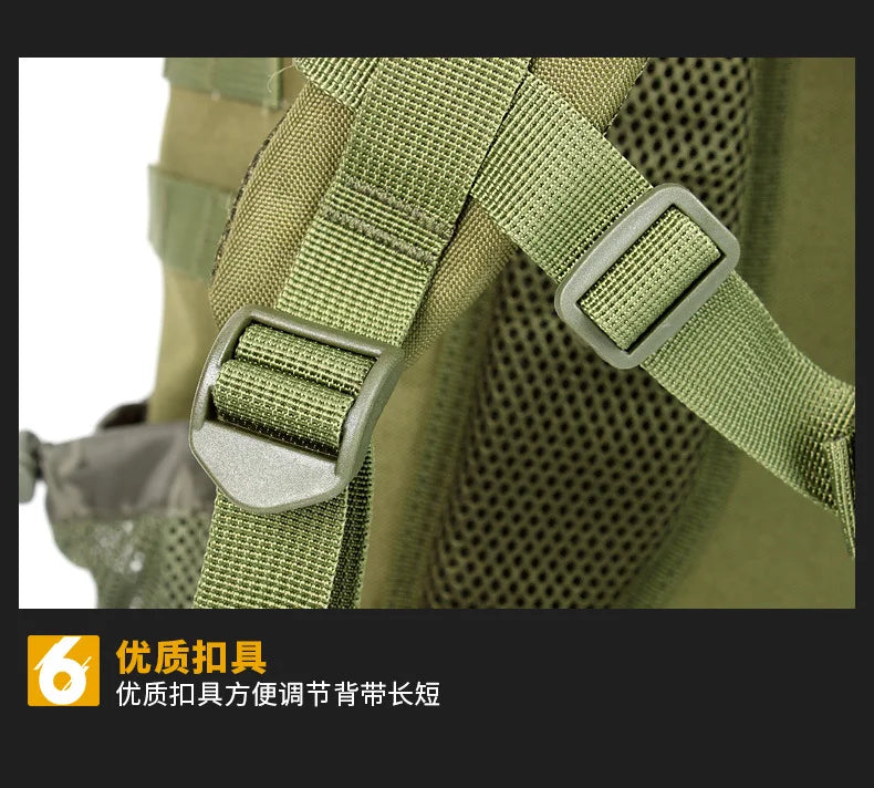 Tactical Medical Backpack MOLLE First Aid Rescue Pack with Removable Internal Organizer for Outdoor Emergency Hiking Camping