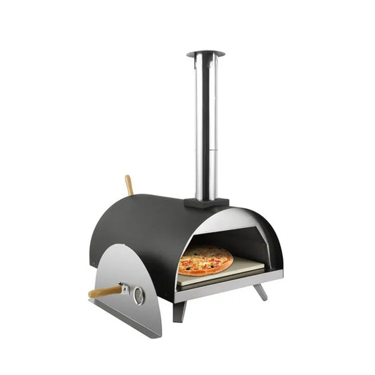 Home Outdoor Wood Burning Wood Fired Pizza Oven Pellet Grill Portable Smoker Grill Charcoal Wood BBQ Smoker