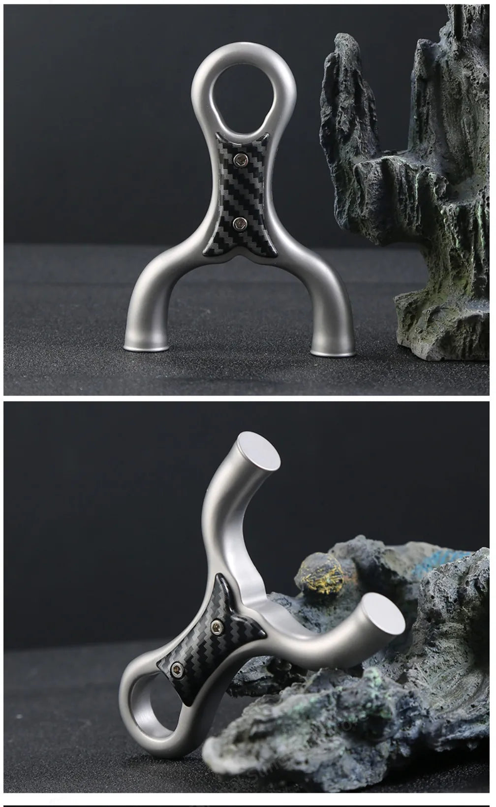 Powerful shooting slingshot outdoor shooting hunting 440C stainless steel slingshot competition accessories catapult