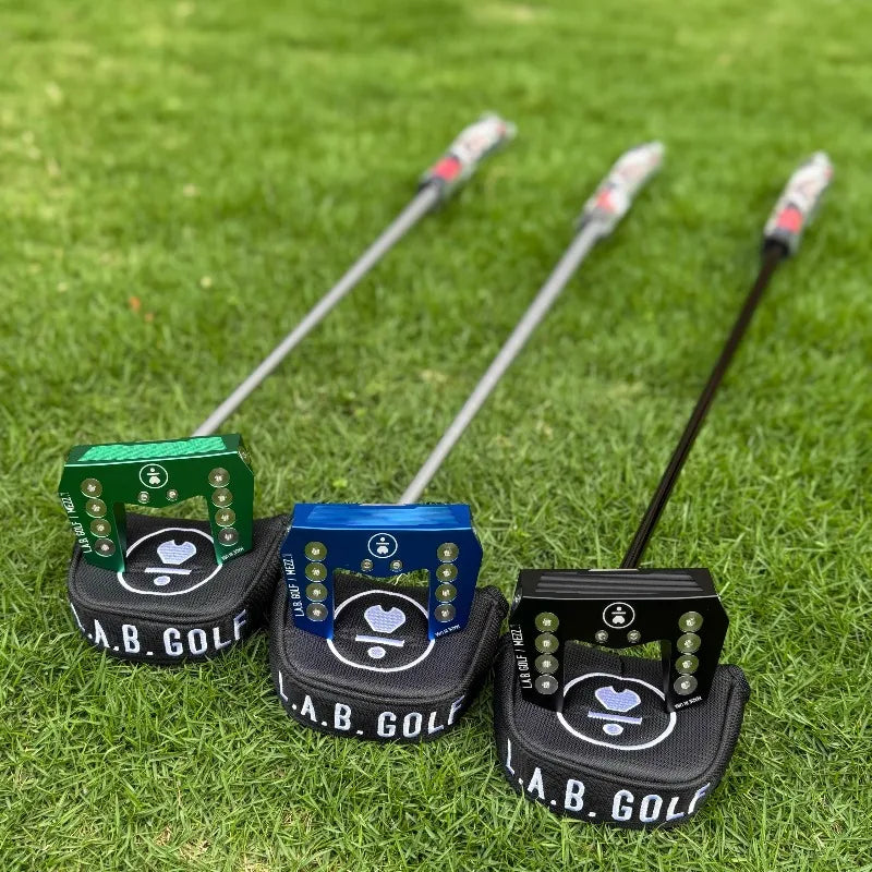 Automatic Balance left handed Golf Big Black Fire Golf putter MEZZ.1 Club pace return putter