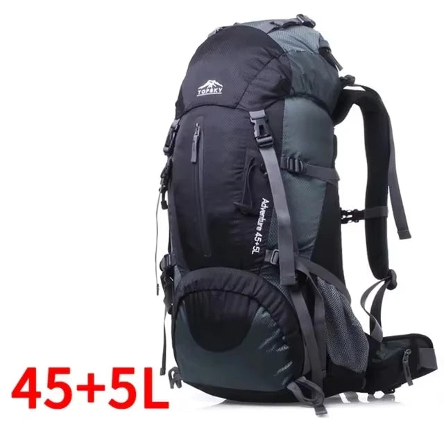 45L-60L Camping Outdoor Hiking Backpack Multi-function External Frame Climbing Bag Backpack Rucksacks Travel sports bag