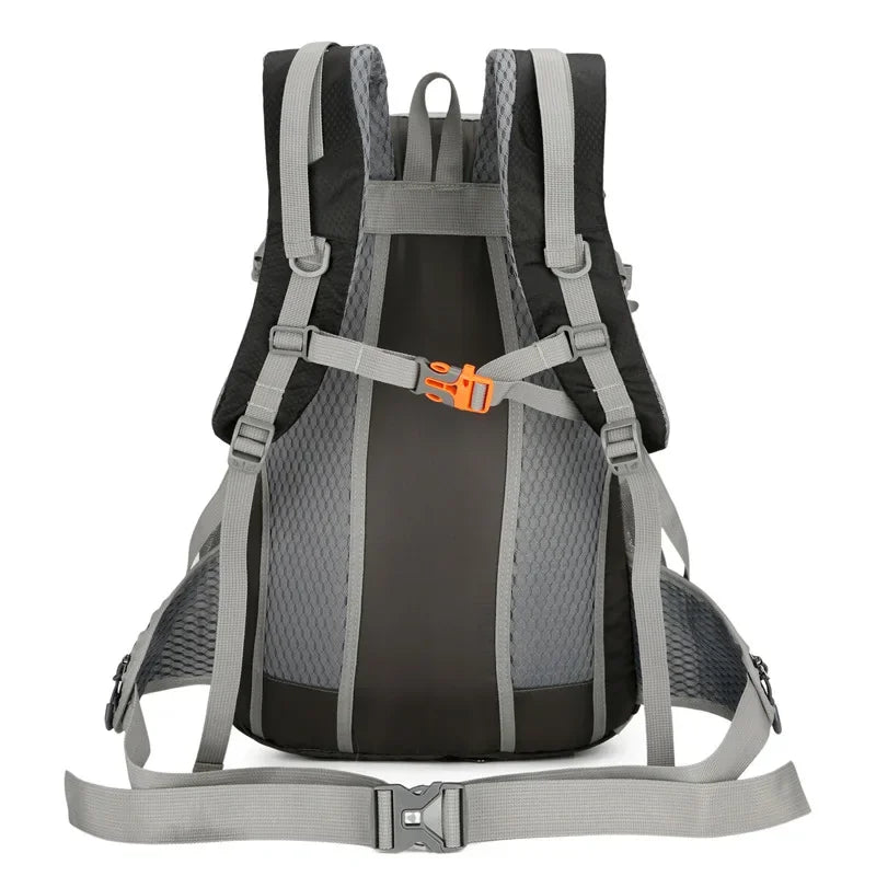 Mountaineering backpack 40 liters men's and women's outdoor sports bag waterproof camping hiking rain