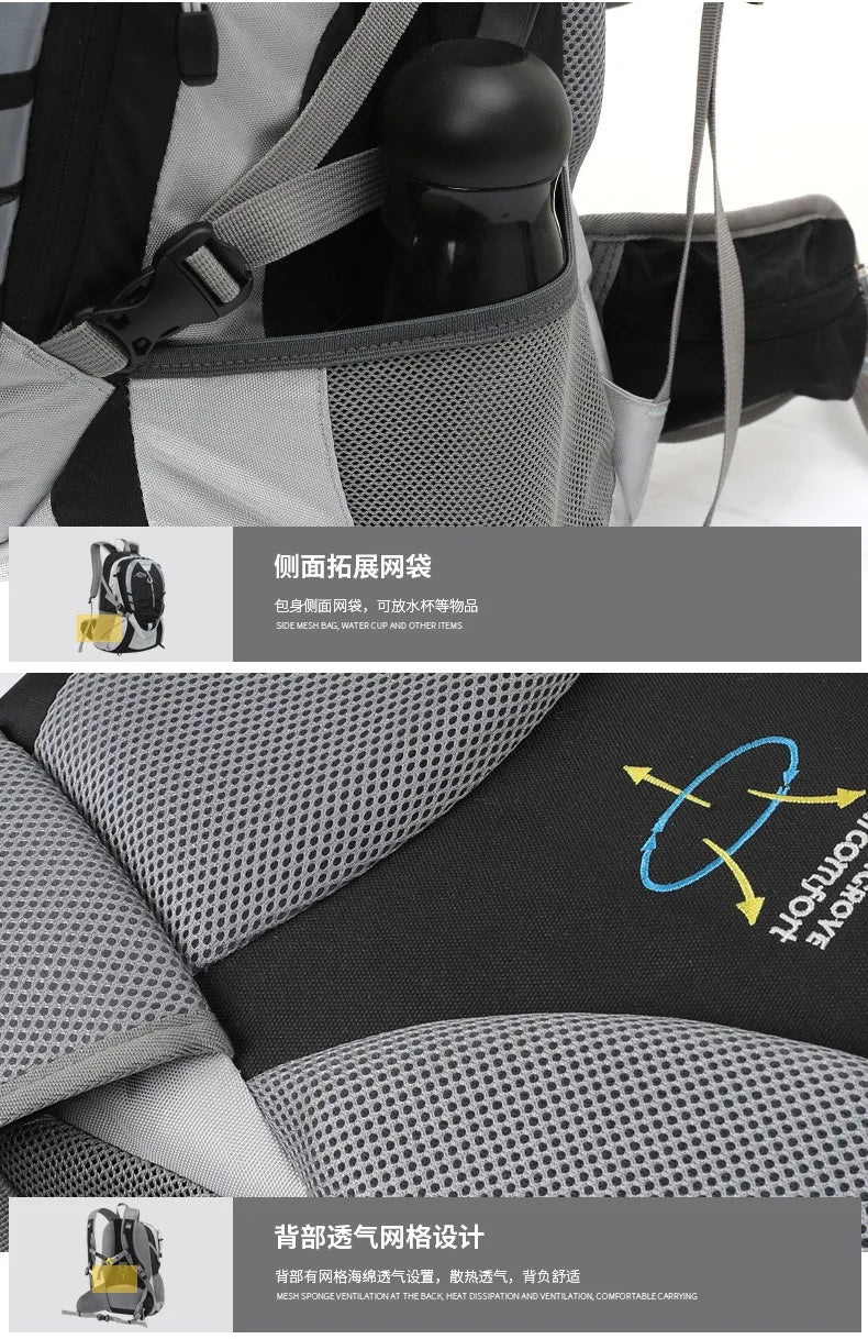 Rainproof Backpack,Outdoor Hiking And Mountain Climbing, Large Capacity, 25l, B228