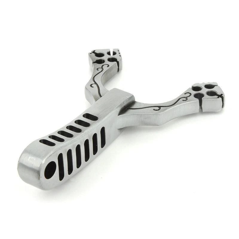 Stainless Slingshots Slingshtot for Hunting Outdoor Powerful and Precise Shooting Slingshot Spring Sling Shot Catapult