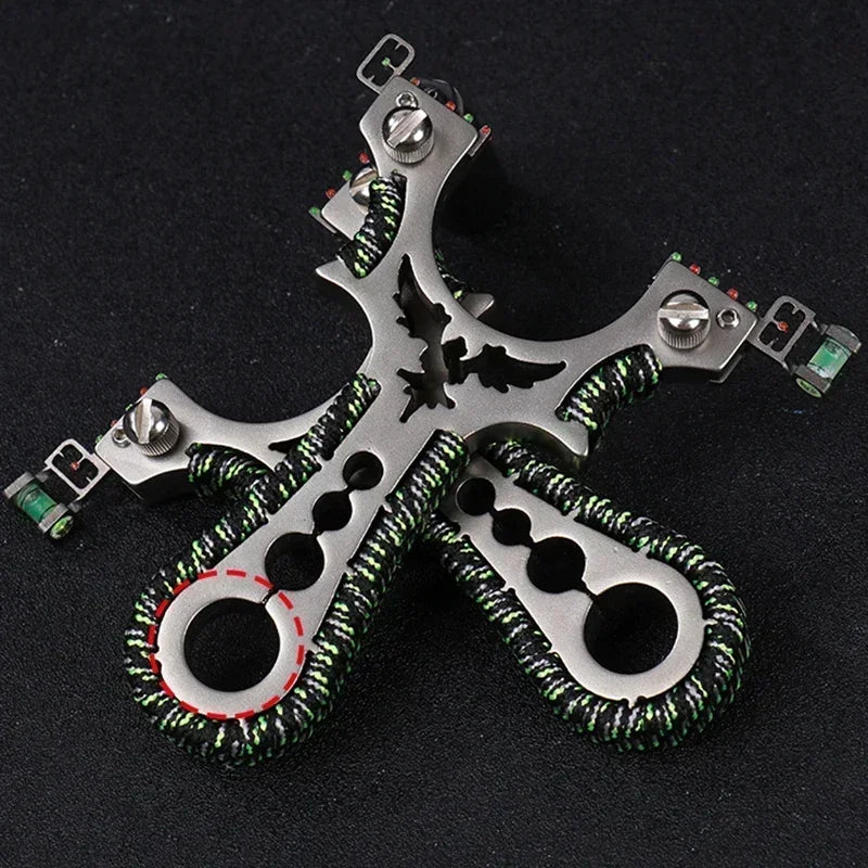 Sports Slingshot with Flat Rubber Band Professional Sling Shot Outdoor Shooting Tools for Hunting Catapult Toys Caza