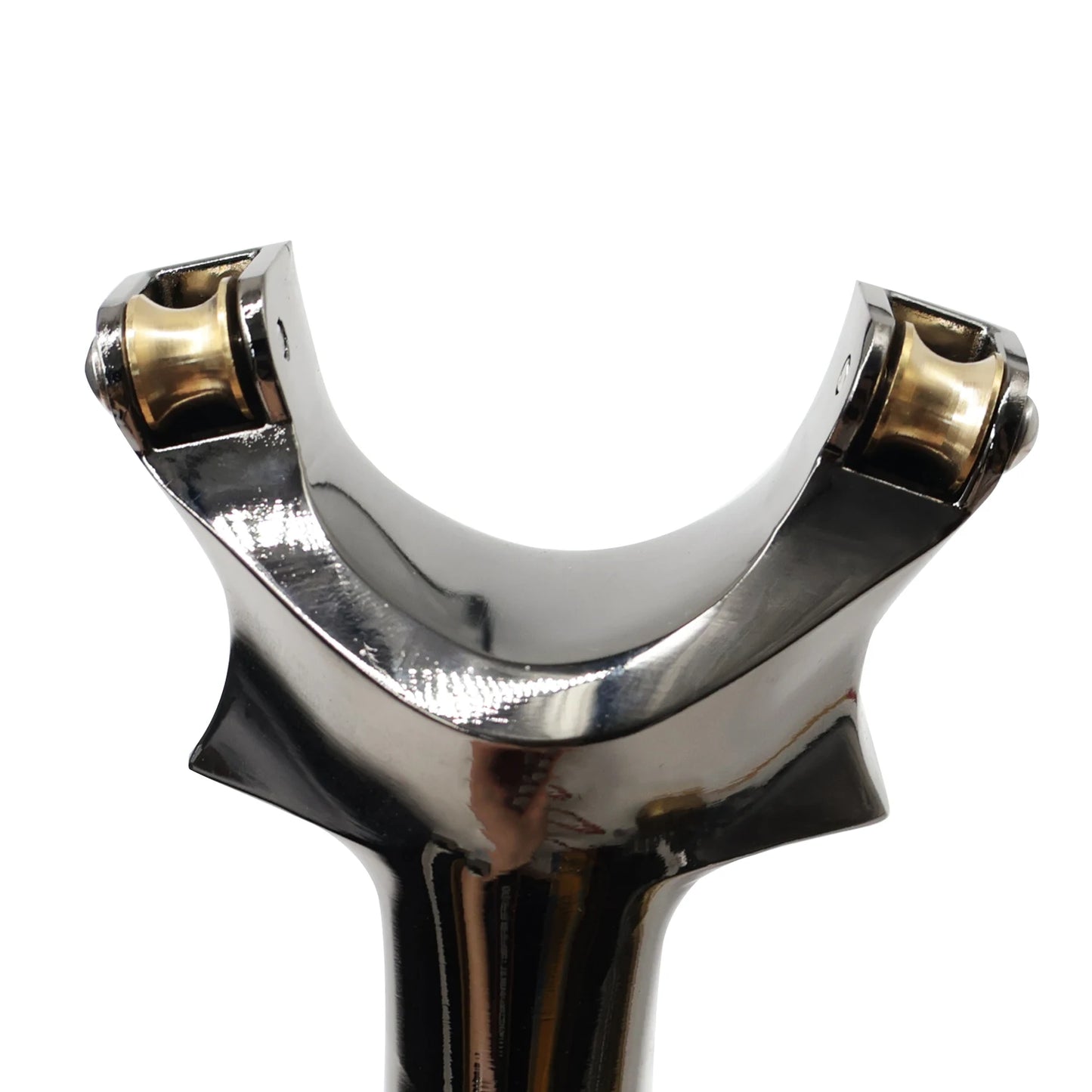 Silver Metal Composite Pulley Slingshot Simple and Practical Professional Metal Slingshot Dedicated To Shooting Players