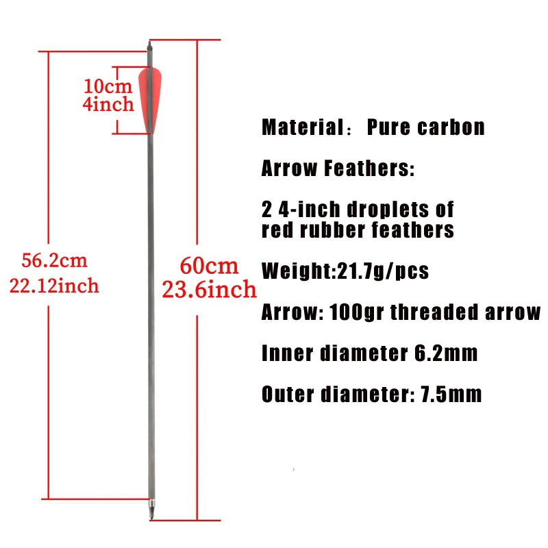 Catapult Continuous Arrow Launcher Set With Arrows for Outside Sport Shooting and Hunting