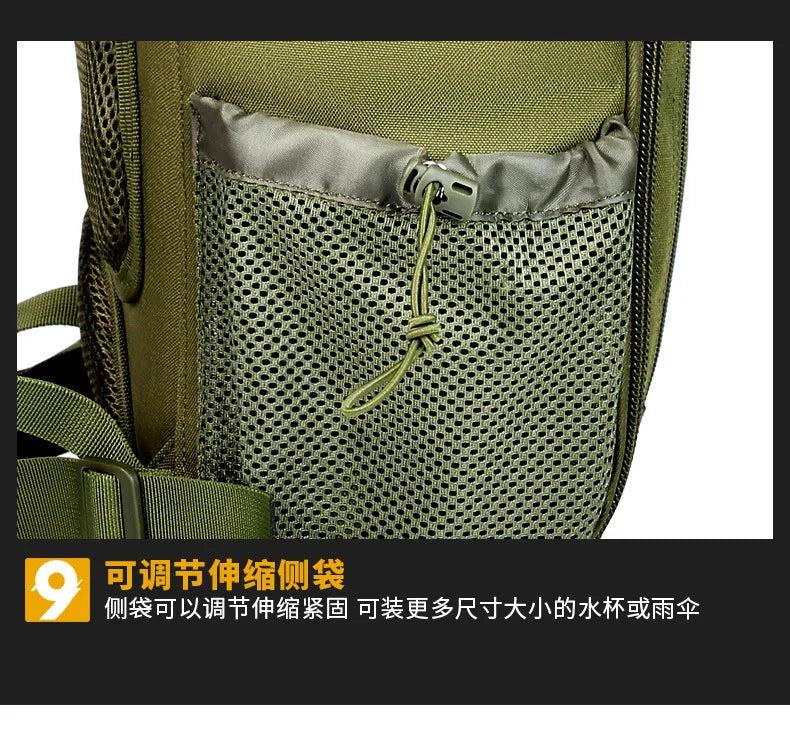 Tactical Medical Backpack MOLLE First Aid Rescue Pack with Removable Internal Organizer for Outdoor Emergency Hiking Camping