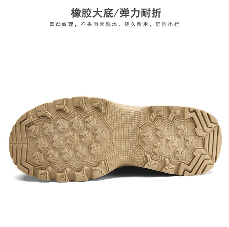 Winter Warm Men Boots Platform Boots High Top Men's Cotton Shoes Non-slip Working Ankle Boots for Men 2024 Short Plush Snow Boot