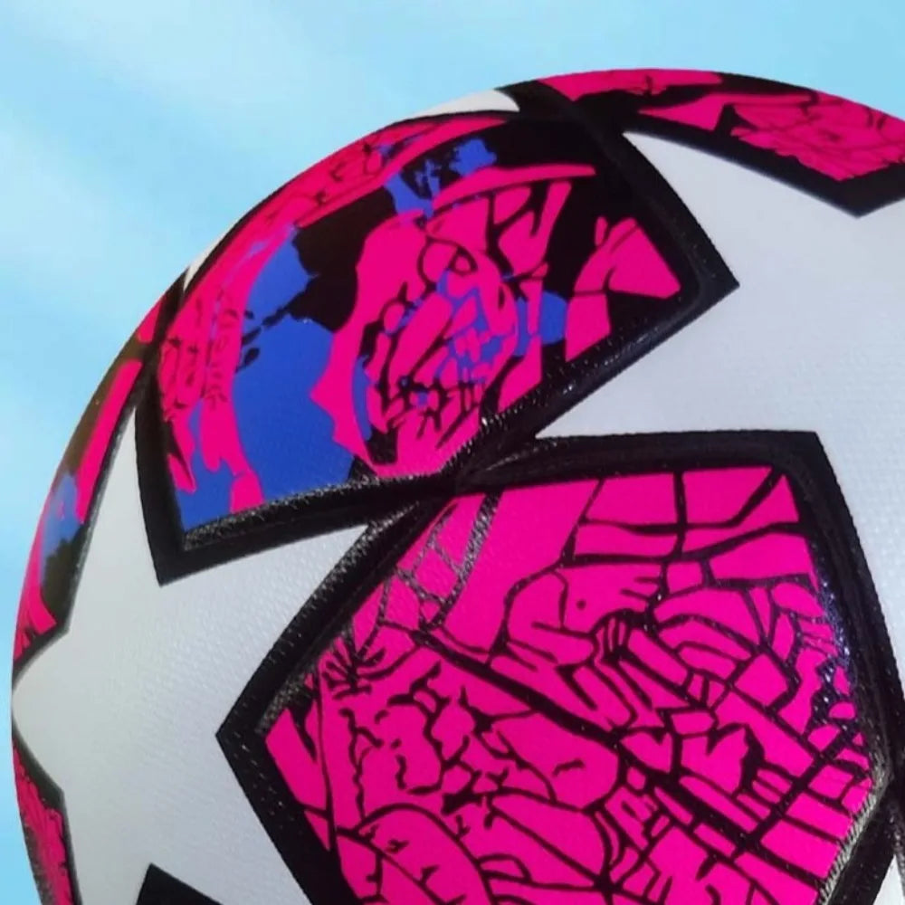 High Quality Standard Size 5 Soccer Ball Professional Seamless League Match Balls PU Material Children's Football School