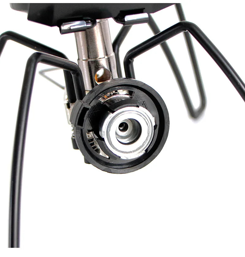 Windproof and Anti-Scald Camping Stove  Outdoor Tourist Burner Parts  Spider Stove  Backpack  Hiking Gas Furnace