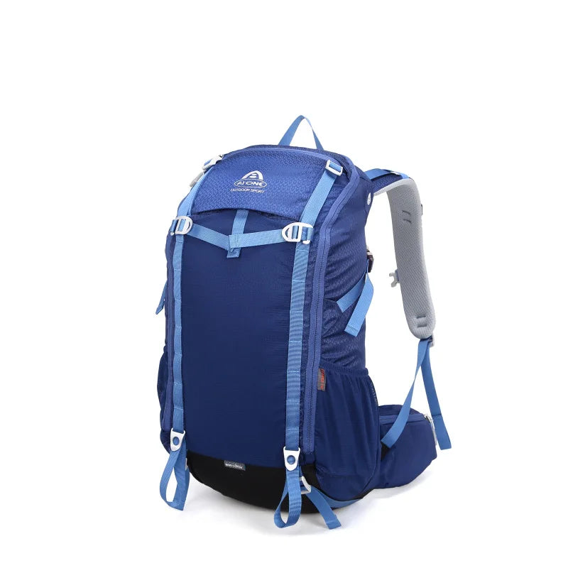 Aione 40L Outdoor Hiking Backpack for Men Sports Climbing Bag Camping Mountaineering Bag Travel Trekking Motorcycle Rucksack