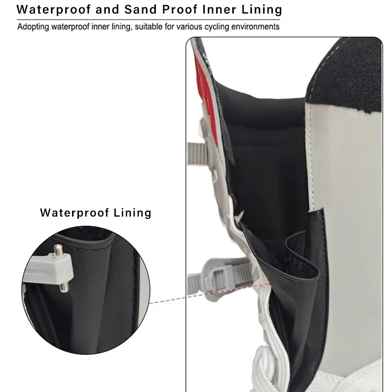 New T3 Motorcycle Boots Motocross Enduro Professional Racing Motocross Off-road Bottas Motorboat Shoes Racing Boots