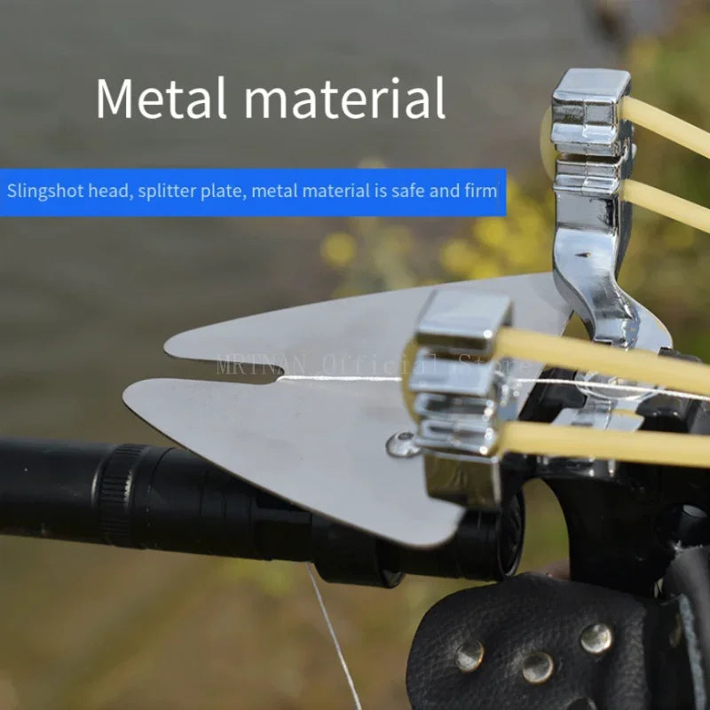 Big Power High-precision Fishing Slingshot With Laser Outdoor Hunting Catapult Outdoors Fishing Compound Bow Fishing Tools