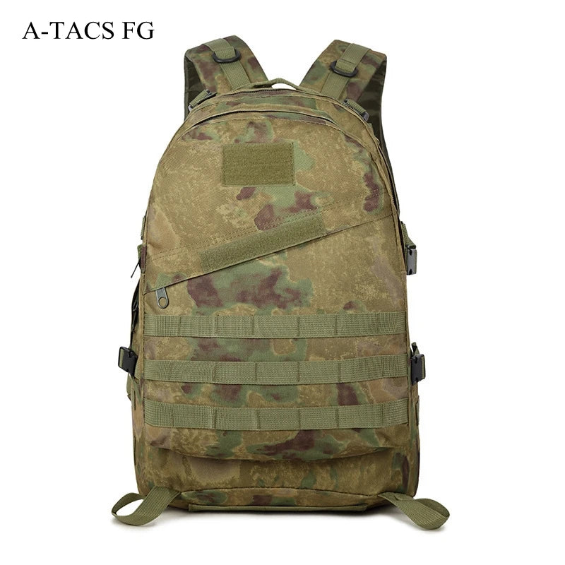 Tactical 3D Backpack 25L Backpack Nylon 900D Fabric Mens Bag Waterproof 3D Molle Backpack for Trekking Camping Mountaineering