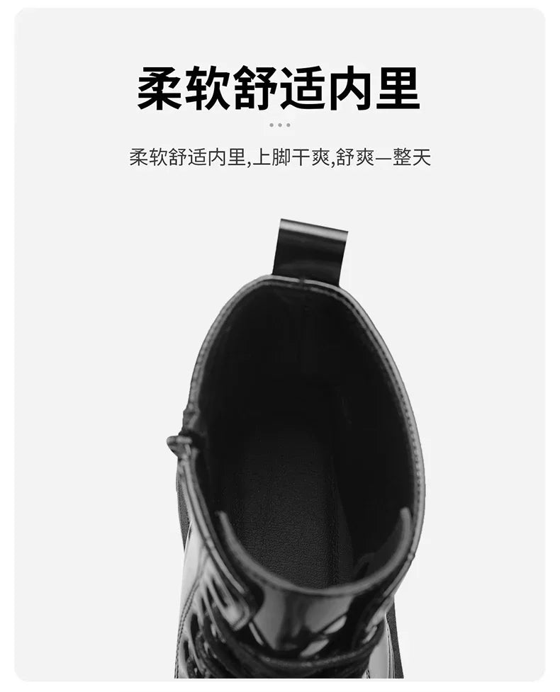 Boots Mens Shoes Casual Outdoor Platform Leather Walking Sports Fashion Luxury Designer Couple Unisex Women Ankle