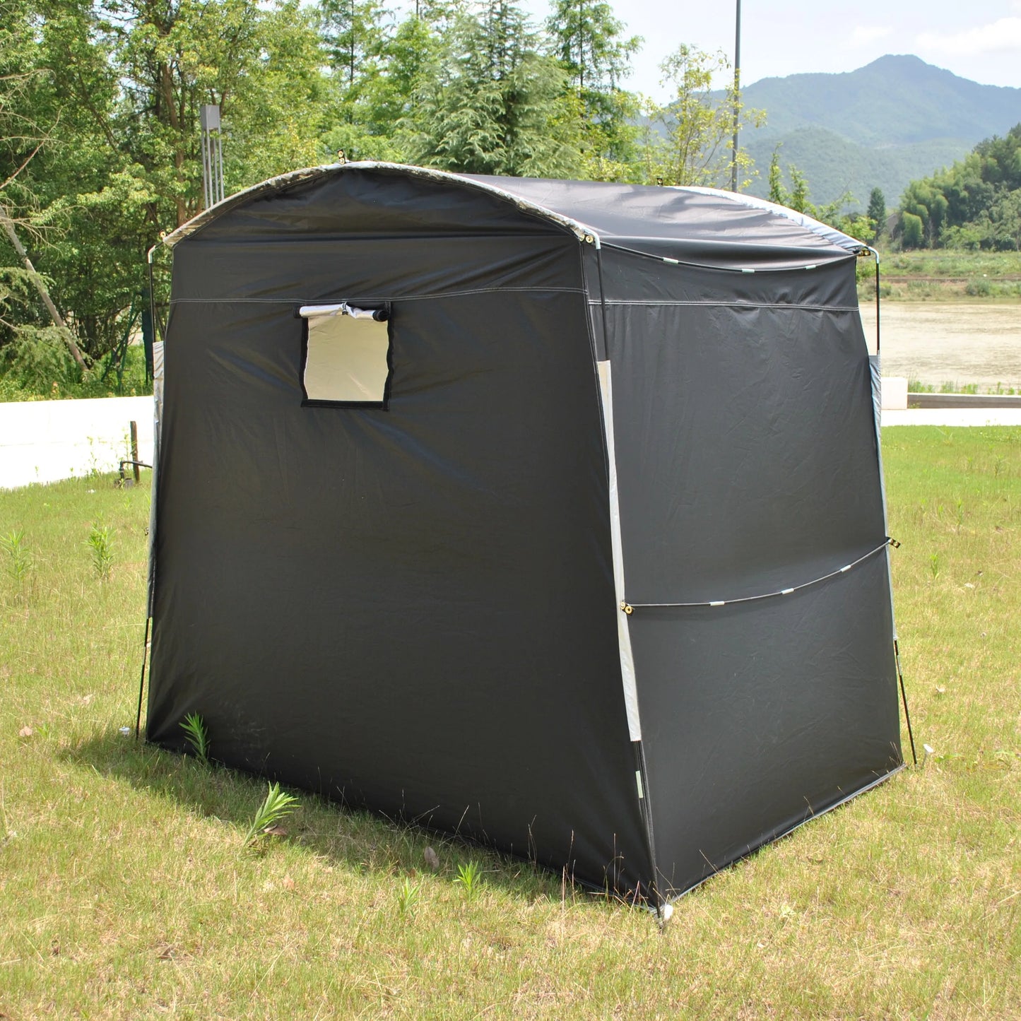 Bike Storage Shed Tent, Oversized Storage Tent for 4 Bikes, Garage/Garden Storage Tent, Waterproof Anti-uv Outdoor Bicycle Cover