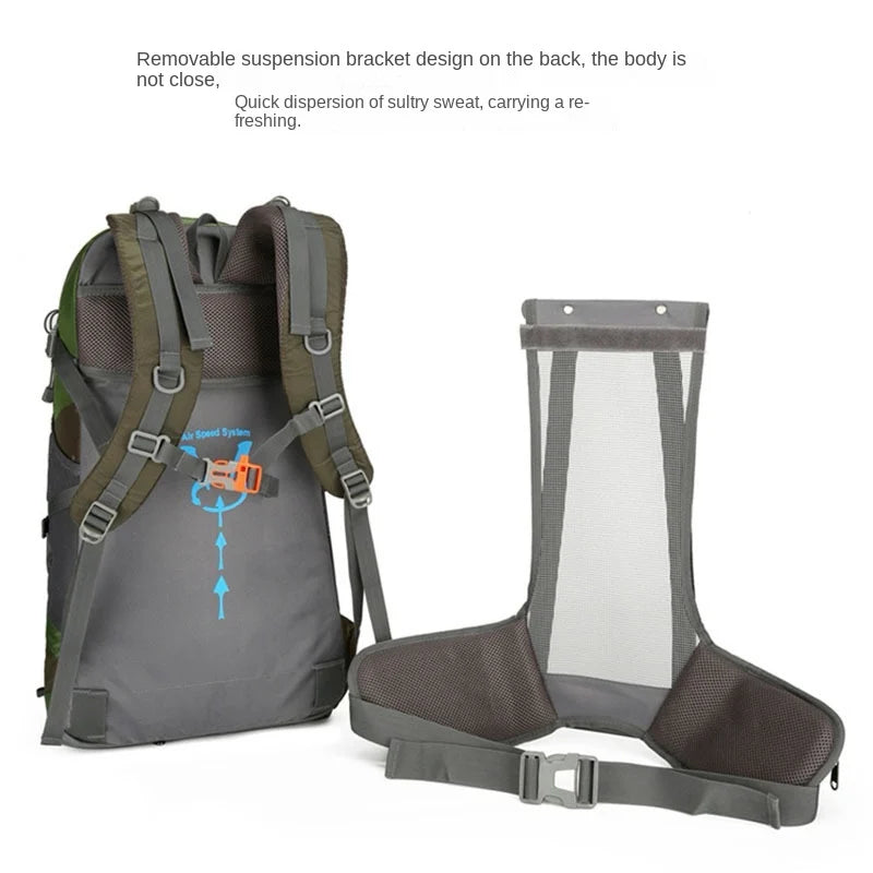 Travel Backpack For Men New Waterproof Outdoor Camping Knapsack Women Hiking Back Pack Multifunction Cycling Backpack Male