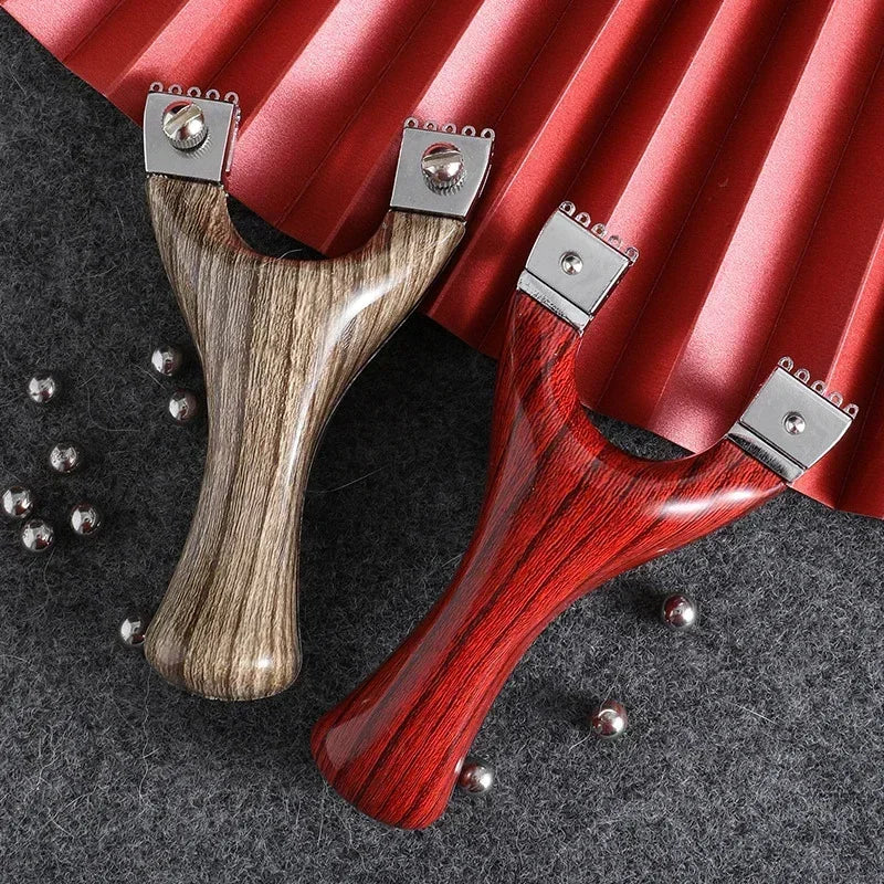 Professional Slingshot High Quality and Powerful Sling Shot Alloy Hunting Slingshots Rubber Band Outdoor Shooting Sports Tools