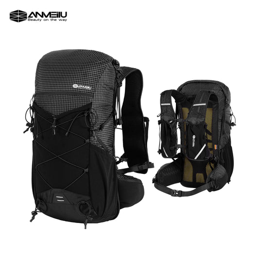 Anmeilu Mountaineering Backpack 30L Large Capacity Men Women Outdoor Travel Hiking Off-road Lightweight Sports Backpack