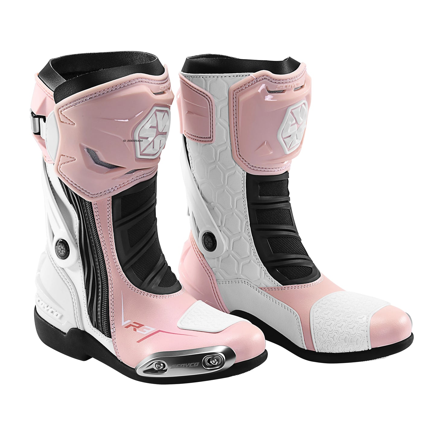 Women's Motorcycle Boots Riding Durable Anti-Slip Professional Motocross Protective Shoes Motorbike Boots Windproof Waterproof
