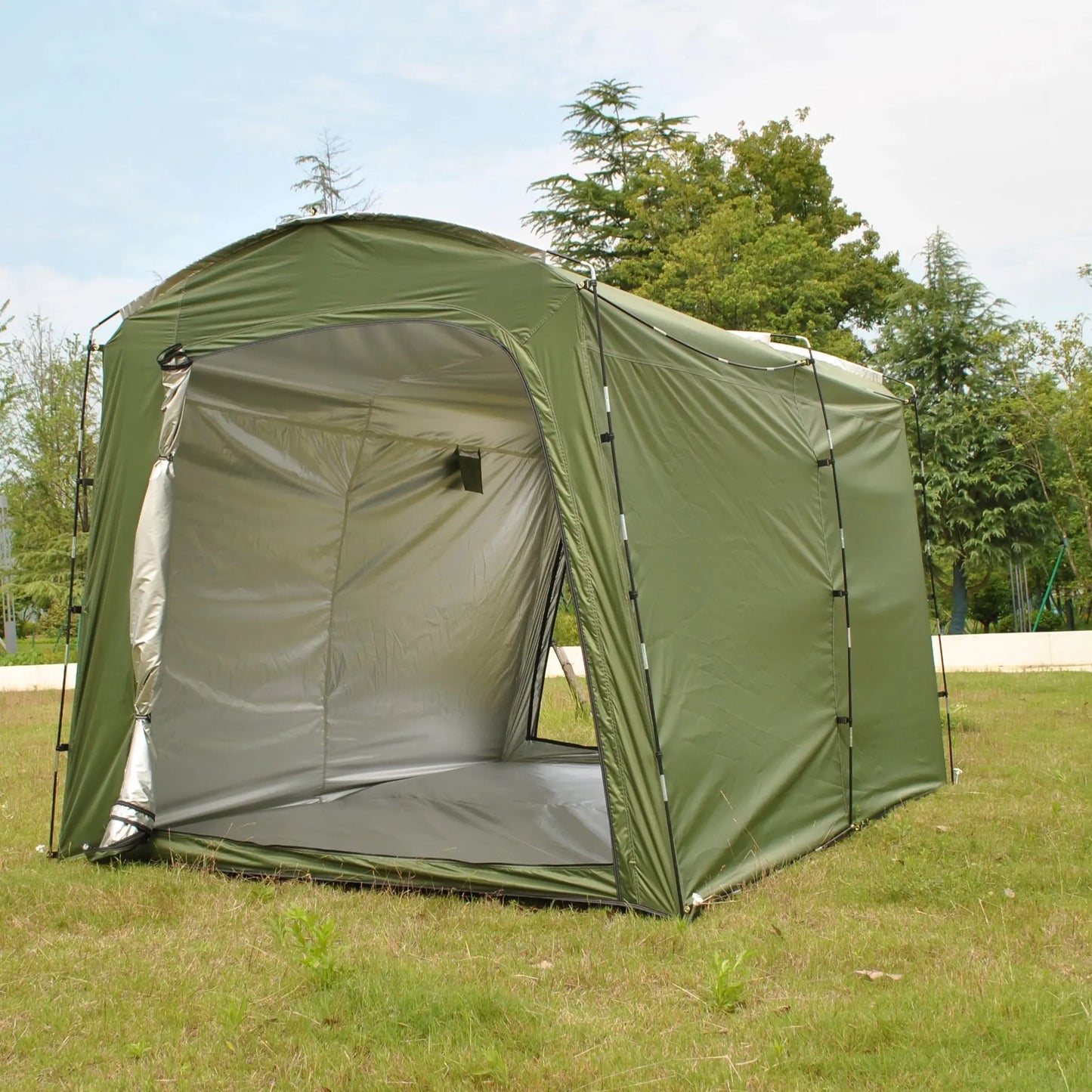 Motorcycle Storage Tent,Heavy-Duty Waterproof Bike Shelter for 8 Bikes, Oversized Outdoor Portable Shed,for Garden Equipment