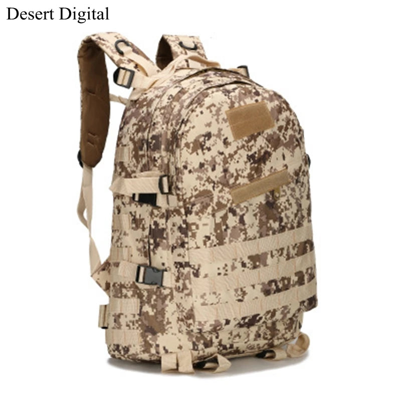 Tactical 3D Backpack 25L Backpack Nylon 900D Fabric Mens Bag Waterproof 3D Molle Backpack for Trekking Camping Mountaineering