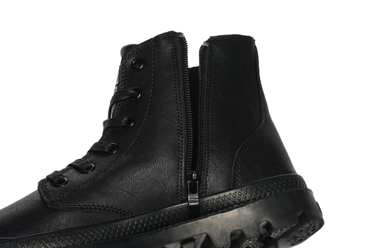 2025 New PALLADIUM Pampa Men Women Soldiers Boots Leather Zipper Ankle Boots Outdoor Dual Purpose Walking Shoes Casual Shoes