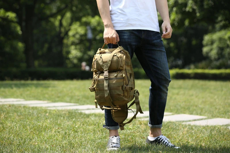 Waterproof Oxford Tactical Crossbody Sling Backpack Men Military Hunting  Chest Bag Large Camping Hiking Pack Storage Bags