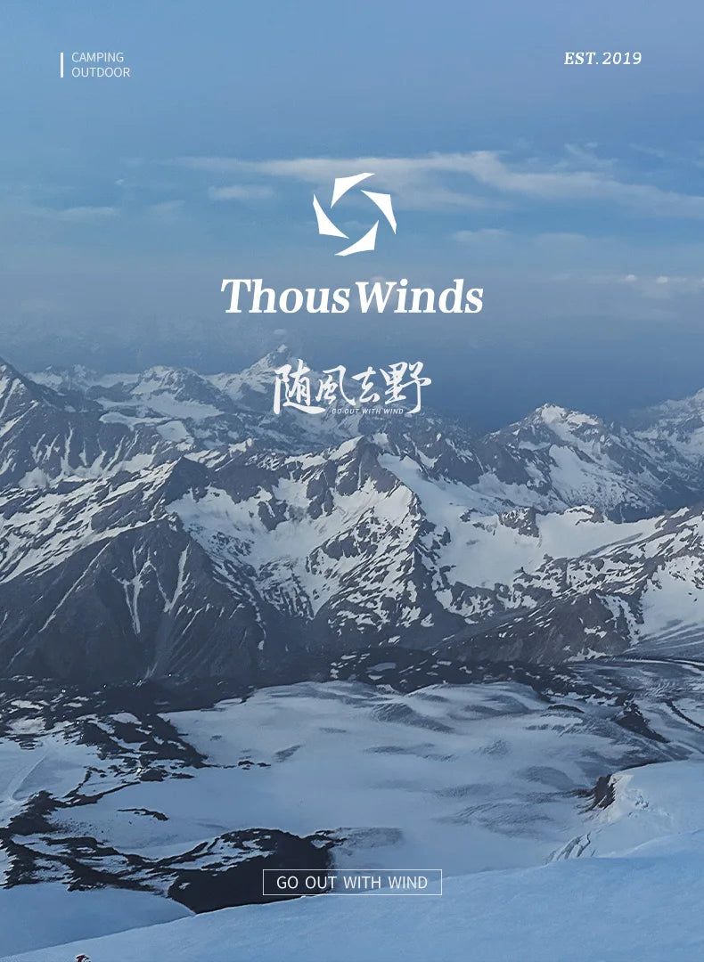 Thous Winds SGR 1-Person Backpacking Tent, 3-Season Ultralight Hiking Tent, 15D Nylon Ripstop Both Side Silicon Camping Tent