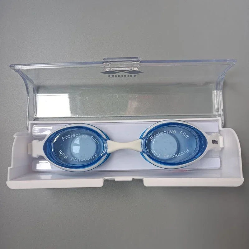 ARENA Professional Anti-Fog HD Swimming Women Adjustable Silicone Swim EYEWEAR Goggles Leak Proof Protection Glasses Men