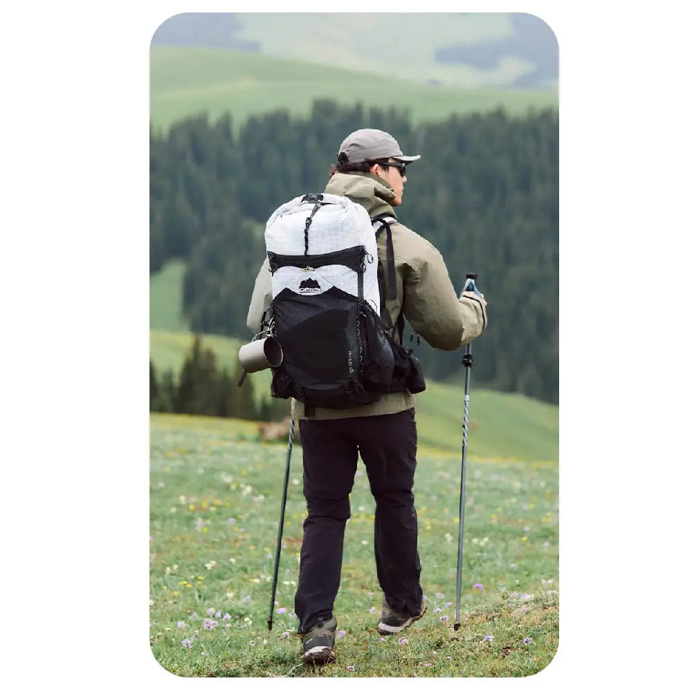 Naturehike Helium Series 40L Hiking Backpack Waterproof Wear Resistant Outdoor Travel Sport Climbing Shoulder Bag With RainCover