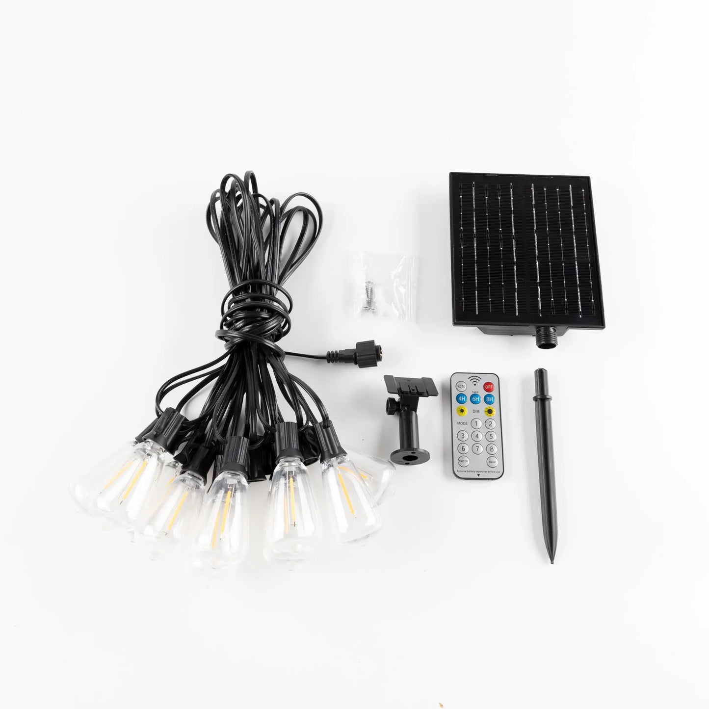 ST38 Solar String Light Outdoor Garland Led Waterproof  Shatterproof Solar String Lights for Outside Camping Yard Party Decor