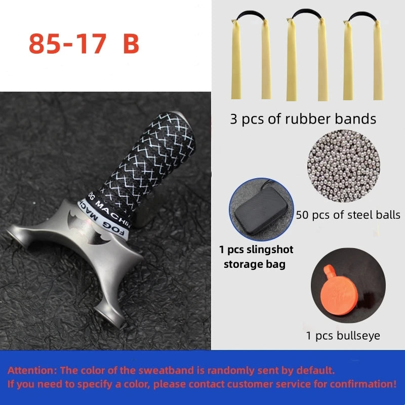 Slingshot Hunting Catapult 440C Stainless Steel Slingshots Powerful Outdoor Shooting Game Sling Shot