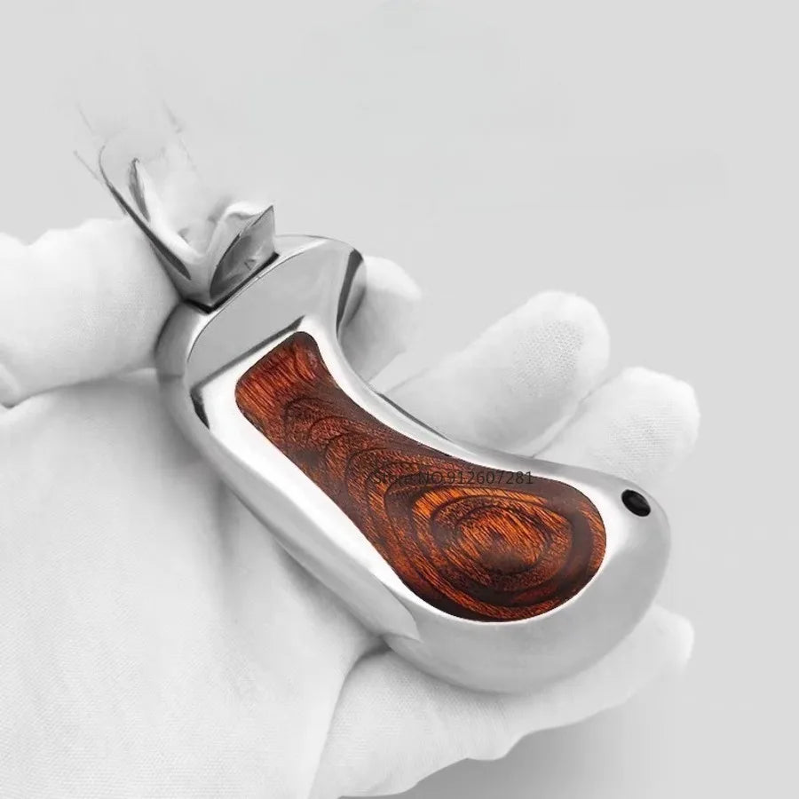 Hunting Slingshot Stainless Steel Bow Big Powerful Catapult Self Defense Survival High Precision Sling Shot