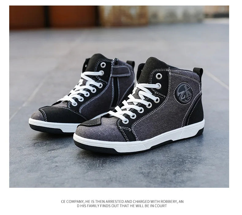 Motorcycle Riding Shoes Motorcycle Boots All Season Breathable and Anti Fall Riding Equipment Road Racing Shoes forRiders오토바이 부츠