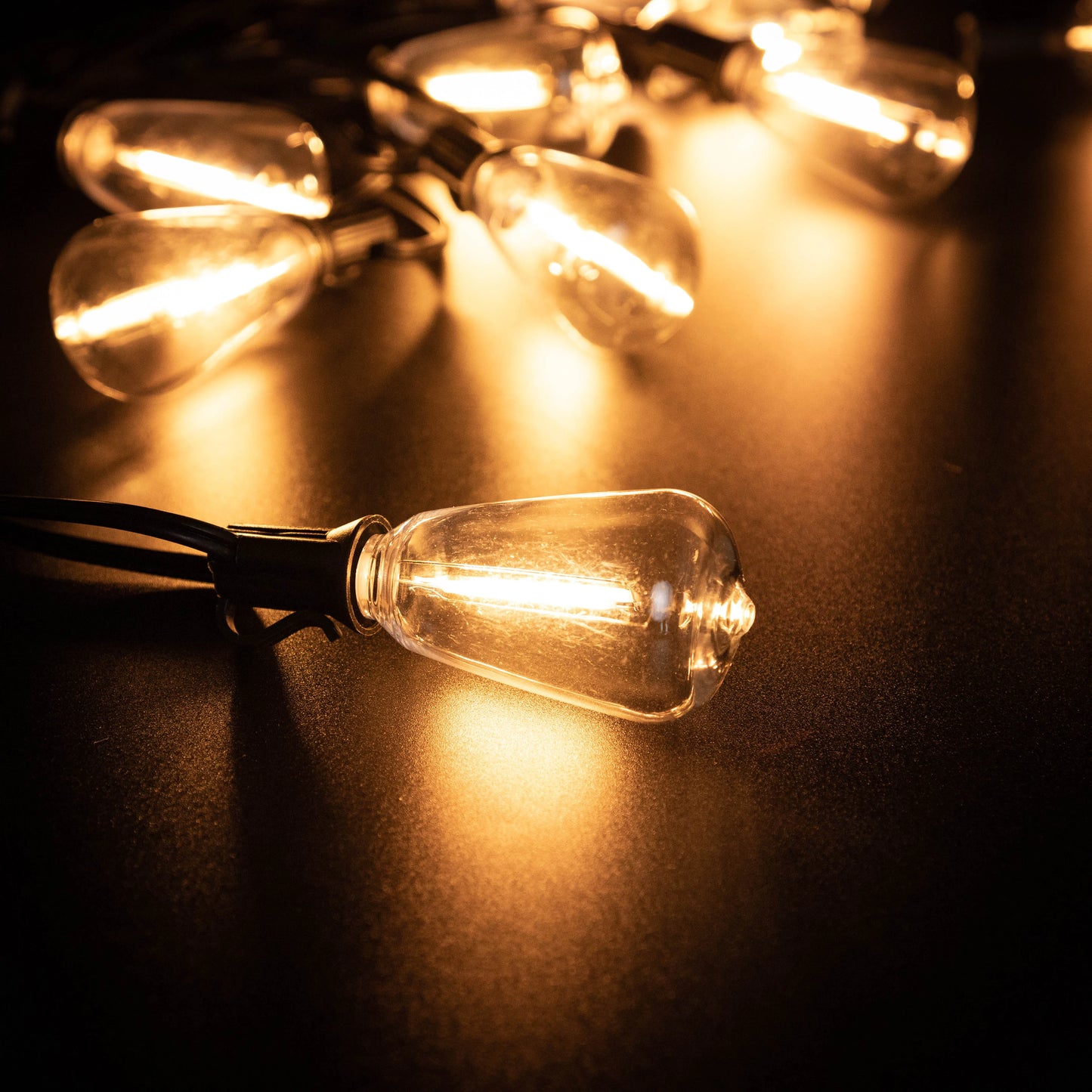 ST38 Solar String Light Outdoor Garland Led Waterproof  Shatterproof Solar String Lights for Outside Camping Yard Party Decor