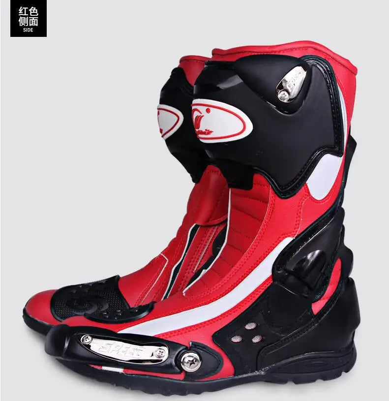 Riding Tribe Motorcycle Riding Shoes Summer Off-road Road Racing Long Boots Knight Anti-drop Motorcycle Shoes Men racing shoes
