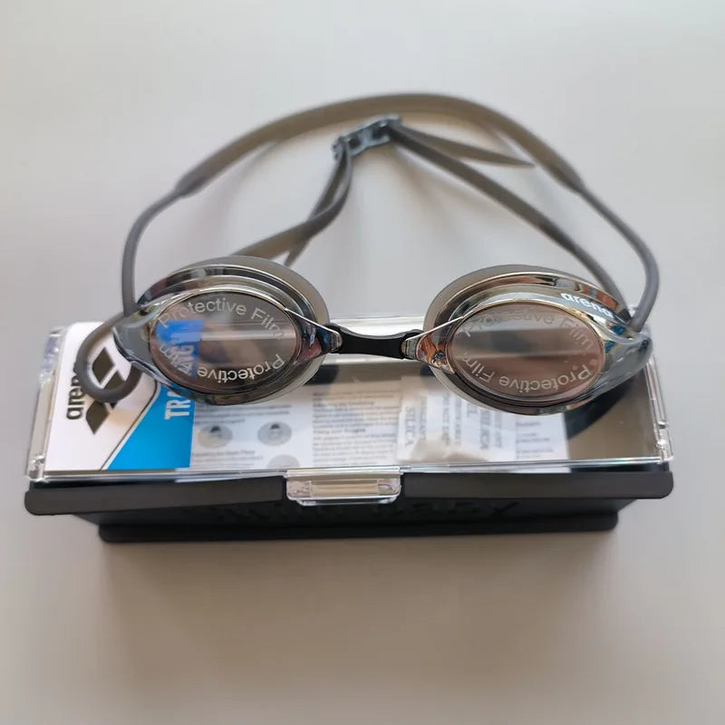 ARENA HD Waterproof Anti-fogging Professional Competition Goggles Men and Women Universal High Seal Training Swimming Goggles