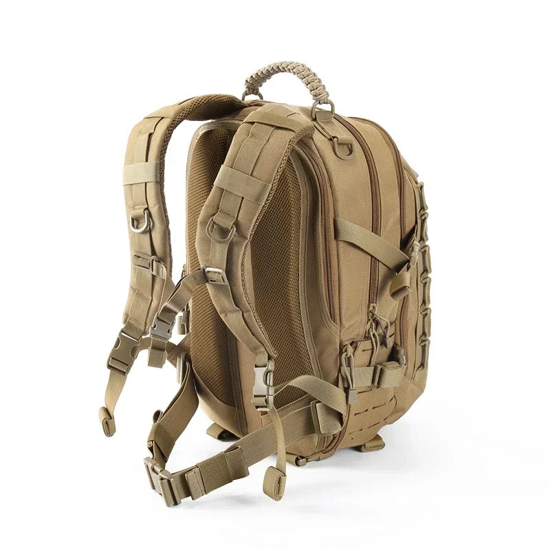 Outdoor Militar Tactical 25L Nylon Oxford Cloth Waterproof Both Shoulders Backpack Unisex Hiking Travel Camping Climbing Package