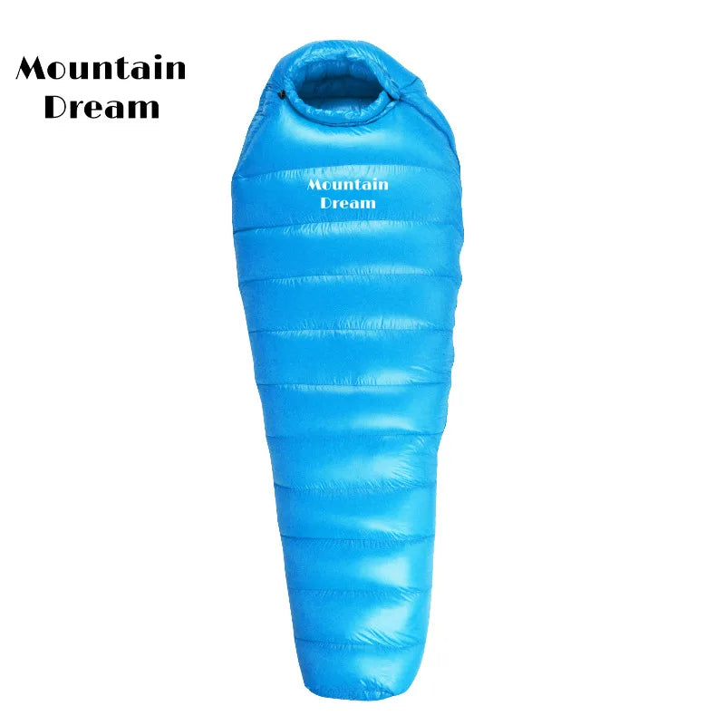 Lightweight Subzero Sleeping Bag Portable Thermal Mummy Hiking Outdoor Backpacking Rectangular Waterproof Winter Hood Camping